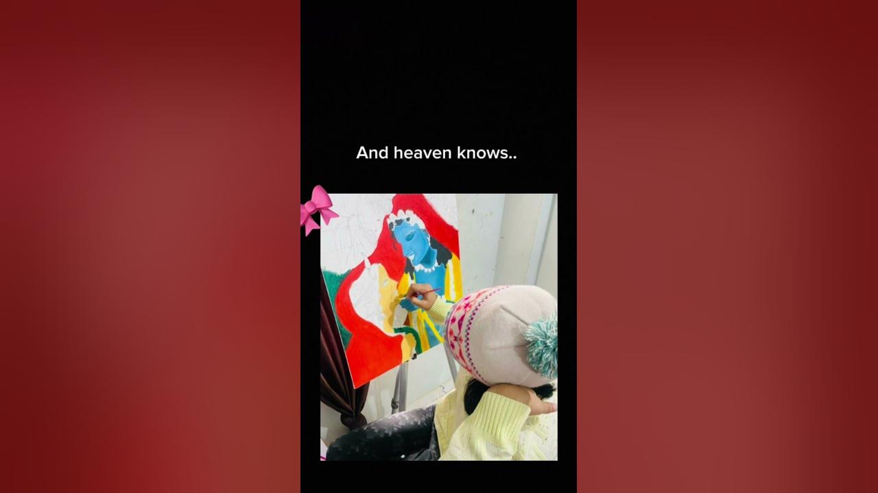 Nd heaven knows art painting reels youtubeshorts youtube