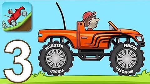 Hill Climb Racing - Gameplay Walkthrough Part 3 - Monster Truck (iOS, Android)