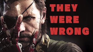 Metal Gear Solid V is a Misunderstood AntiWar Masterpiece
