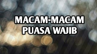 List | Macam-macam puasa wajib