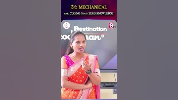 ZERO Knowledgeతో Coding నేర్చుకోవడం #codegnan #MechanicalStudentCoding #careerswitch #sumantvnellore