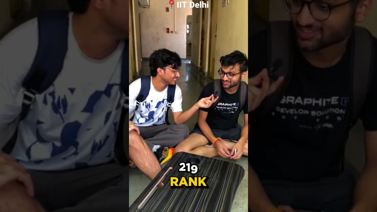 Asking IIT Delhi Students 🥵 | If Not IIT then What? #iitdelhi #iit #shorts