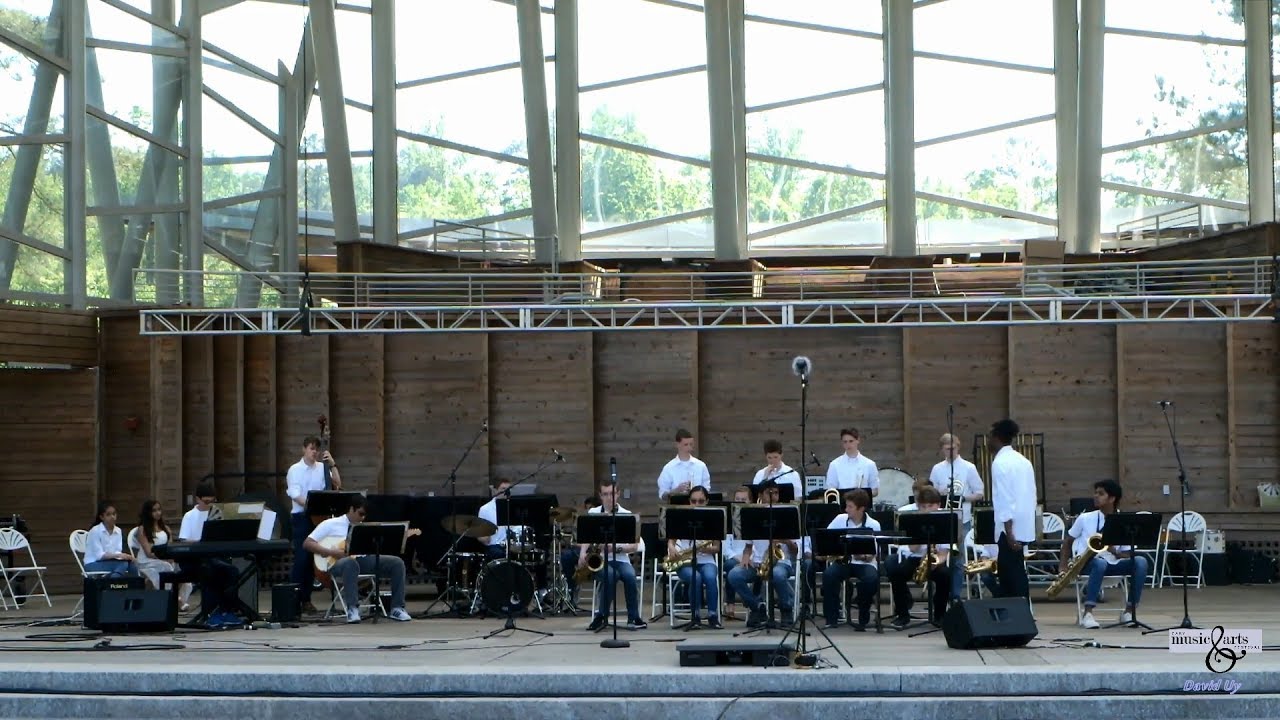 Philharmonic Association Triangle Youth Jazz Band performs 