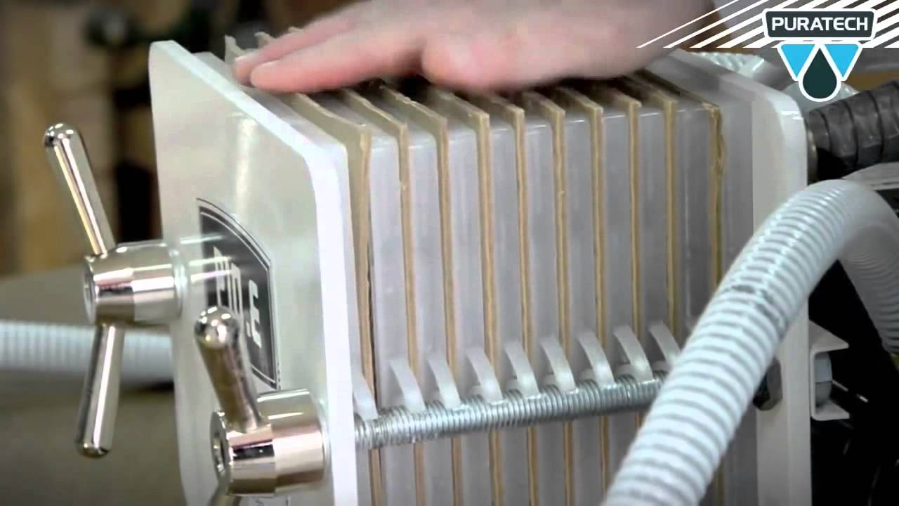 DIMOSTRAZIONE FILTRO ENOLOGICO A PIASTRE CON POMPA VINO, BIRRA, DISTILLATI / TRAVASO / PURATECH