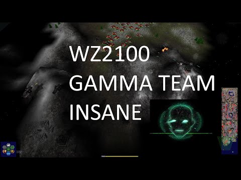 Warzone 2100 Gamma Campaign 3/3 FULL GAME Walkthrough | INSANE | Nightmare | Безумная | 60FPS