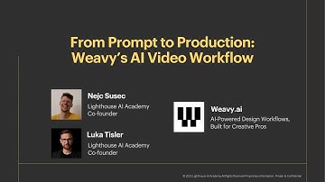 From Prompt to Production: Weavy’s Video Workflow