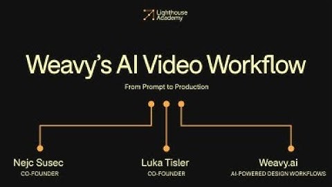 From Prompt to Production: Weavy’s Video Workflow