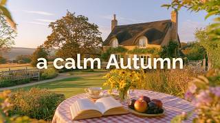 a calm autumn morning by the cottage 🌻 soft piano for slow peaceful days screenshot 5