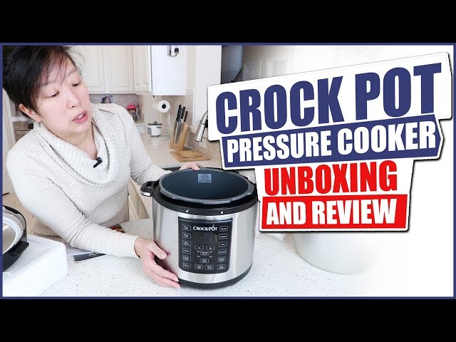 Crock-Pot 2097590 10-Qt. Express Crock Multi-Cooker with Easy Release Steam  Dial, 10QT, Black Stainless 