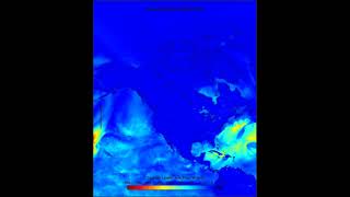 Surface Latent Heat Flux December 2022 North America