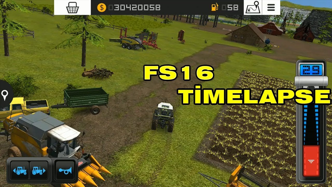 Fs16 Farming Simulator 16  Timelapse #2  YouTube