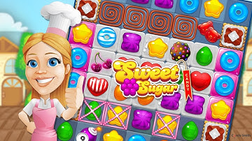 Sweet Sugar Match 3 Tool Kit PROMO Unity Asset Store with IAP