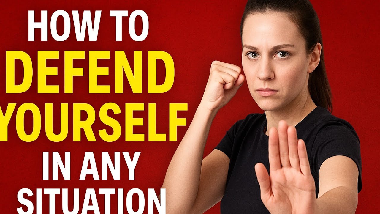 How to Defend Yourself in Any Situation | Best Self Defence Tips 2025 ...