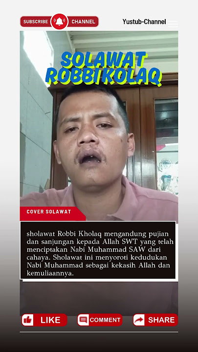 sulluk robbi kolaq Solawat penyejuk haji