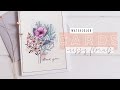 15 Minute Watercolor Cards | Messy Florals