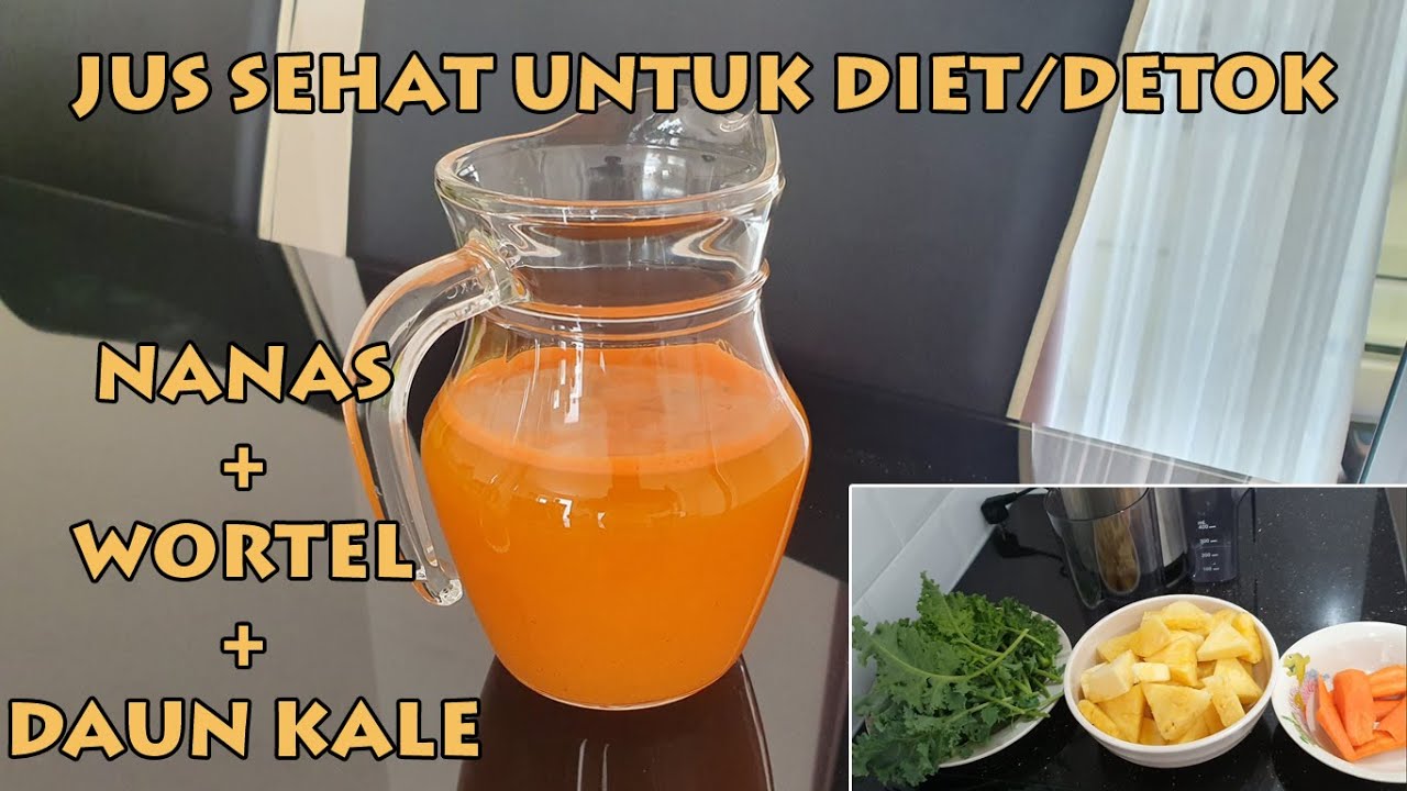 JUS DIET / DETOX  Baik Untuk Kesehatan dengan Russell Hobbs Slow Juicer