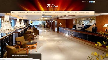 Joomla Template  Geni- Menzza.com