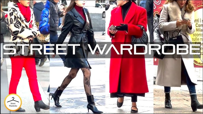 🔺Milan Street Fashion November 2023 - Milan Best Street Style. What are  People wearing during Fall 