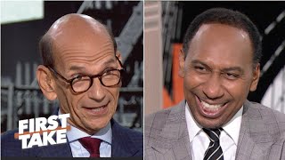 Stephen A. and Paul Finebaum get heated over Clemson | First Take