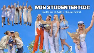 MIN STUDENTERTID!! Jeg får hue på, Galla & Studenterkørsel