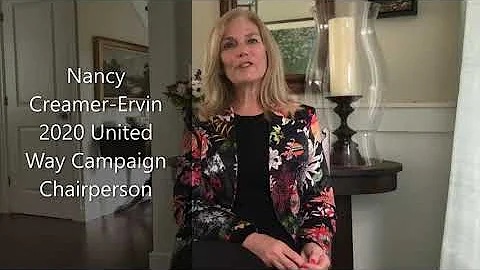 2020 United Way Campaign Chairperson Message - Nan...