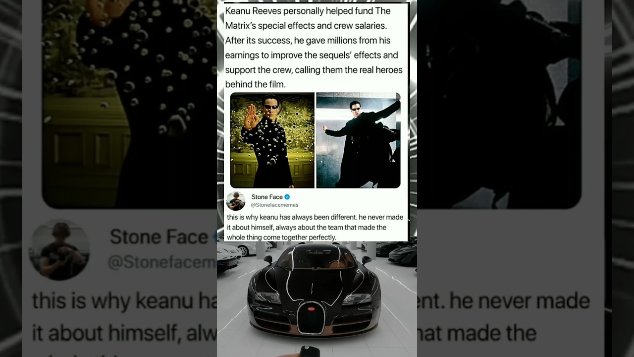 keanu Reeves personally helf.. 