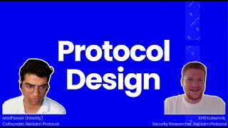 DFS Episode 1 : Updated Protocol Design w/ Kirill, Security Researcher at Reclaim Protocol