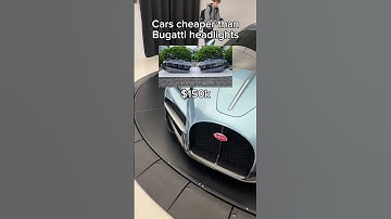 Cars cheaper than Bugatti headlights #bugatti #supercar #hypercar #automobile #trending #cars #fyp