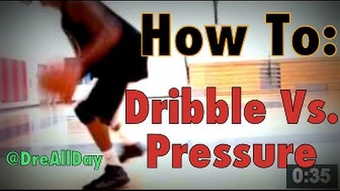 How To Protect Ball When Dribbling vs. Pressure/ Agressive Defense Drill NBA | Dre Baldwin