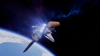 KSP - Swing Engine Space Shuttle