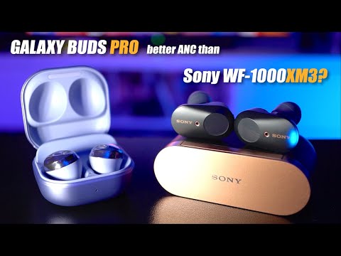 Samsung Galaxy Buds Pro vs Sony WF-1000XM3 - It Has BETTER ANC! 😱