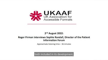 UKAAF Webinar August 2022