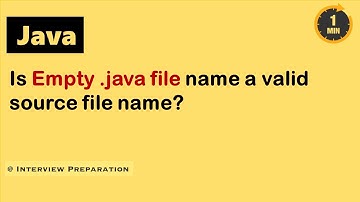 Is Empty .java file name a valid source file name ?