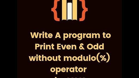 Print Even & Odd without modulo(%) Operator || Basic Java Programs || Coding Canva