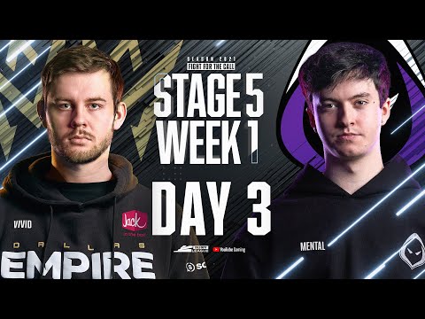 Call Of Duty League 2021 Season | Stage V Week 1 — New York Home Series | Day 3