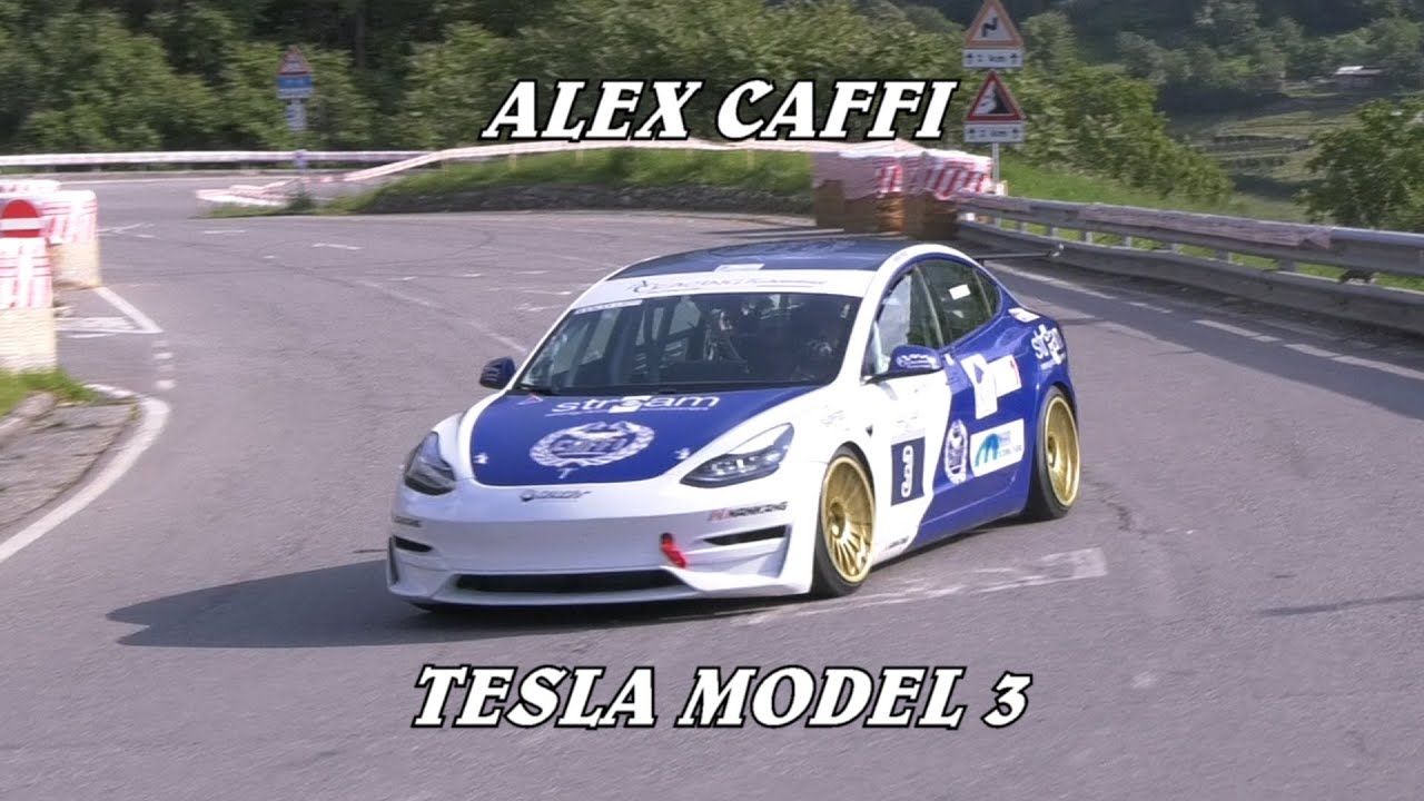 SALITA TROFEO VALLECAMONICA 2023 | ALEX CAFFI | TESLA MODEL 3 | VIDEOCLIP