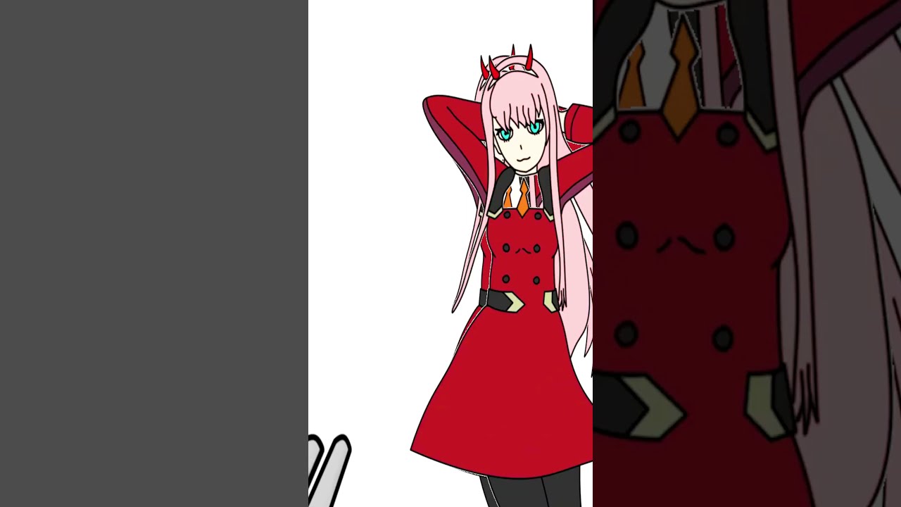 Girl Forget Zero Two Dodging Meme Funny