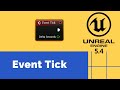 Event Tick| Learn Unreal Nodes | Part 3 | Unreal Blueprint Node Breakdown