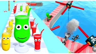 Fun Race 3D | Giant Rush, Join Clash, Juice Run, Sandwich Runner All Level Gameplay Android,iOS screenshot 4