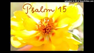 Psalm 15