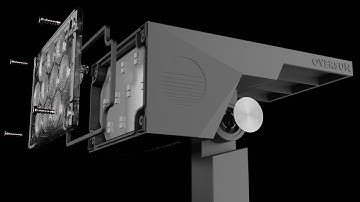 3D Product Rendering Exploded view