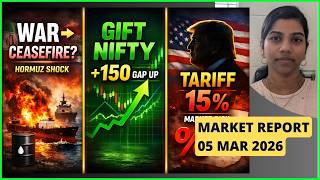 Iran Ceasefire Deal? Nifty Gap Up Tomorrow? Pre Market Report 05 March