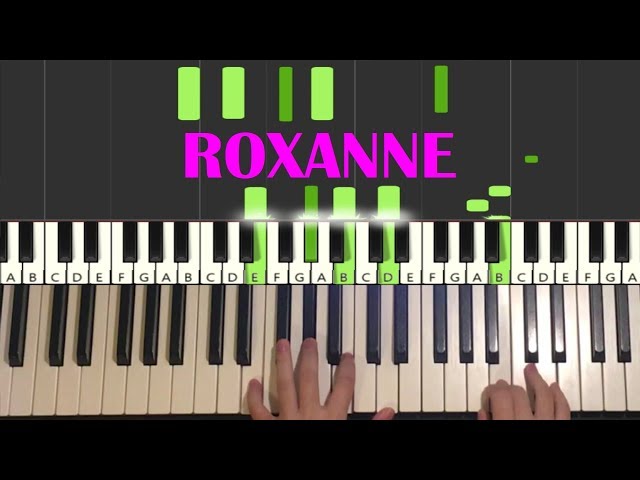 Arizona Zervas - Roxanne (Piano Tutorial Lesson) class=