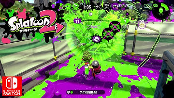 Nintendo Splatoon 2 Rainmaker Heavy Hydra Splatling Gameplay Ranking Switch