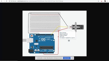 2020 Arduinio Simple Servo Circuit Description