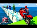 الرجل العنكبوت انقاذ باتمان Spider-Man Rescue batman vs iron man vs venom funny Game GTA 5 superhero