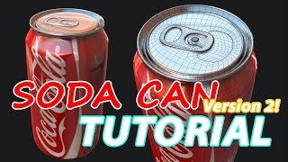 Autodesk Maya 2018  - Soda Can Tutorial