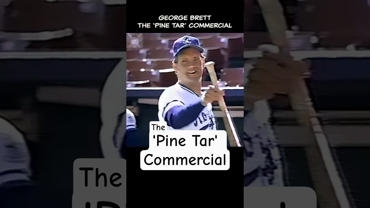 George Brett's PINE TAR Commercial | Baseball Classics 