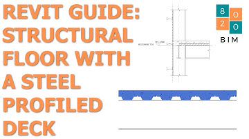 Create a Structural Composite Floor with Metal Deck Profile in Revit
