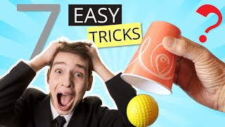 7 Easy Magic Tricks That Anyone Can Do at Home  - Learn These Tricks for Beginners